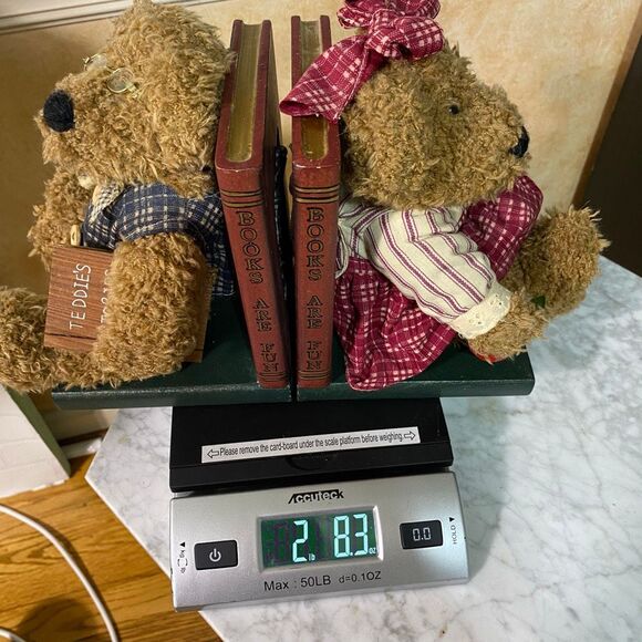 Vintage Bear book ends set of 2 - Picture 12 of 12